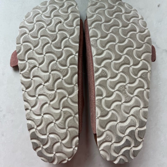 Birkenstock Arizona Suede Leather  Sandals in Pink Clay sz 5.5 / 36 - Picture 6 of 7